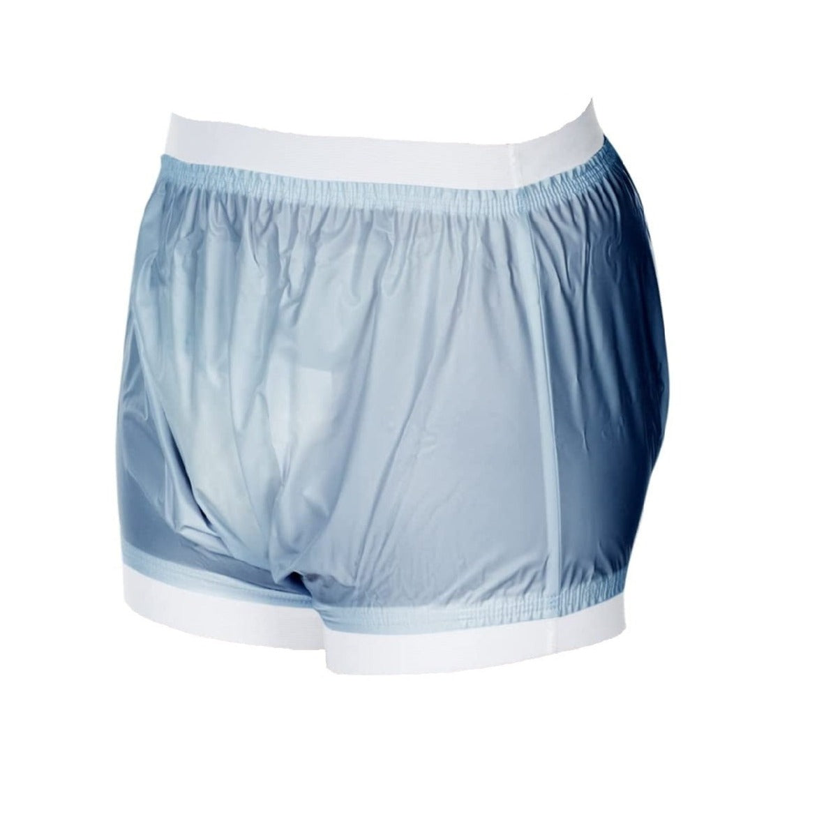 Blue Plastic Trousers