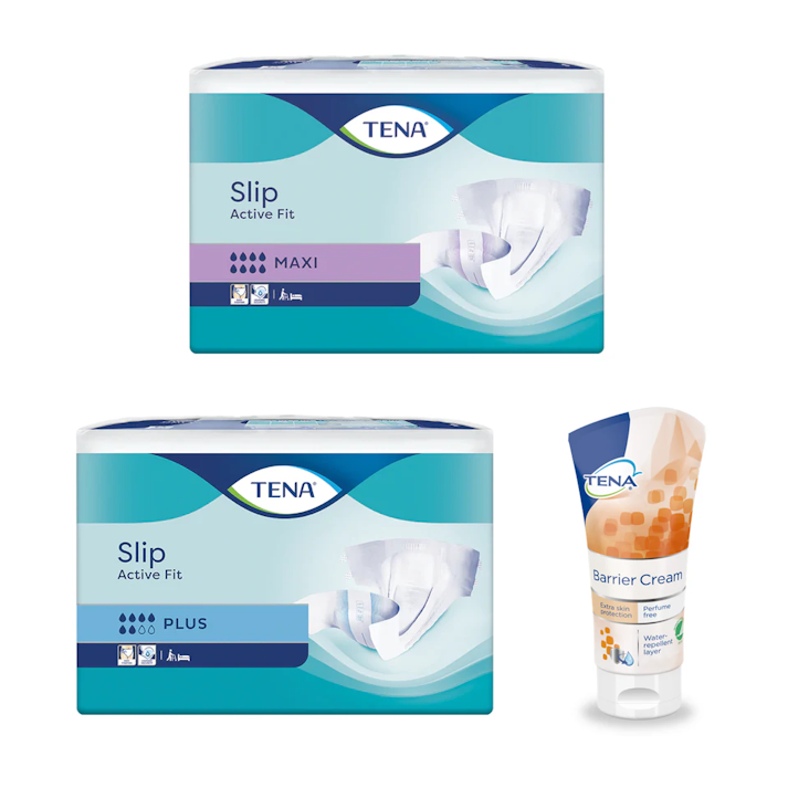 Tena Maxi & Plus + Barrier Cream